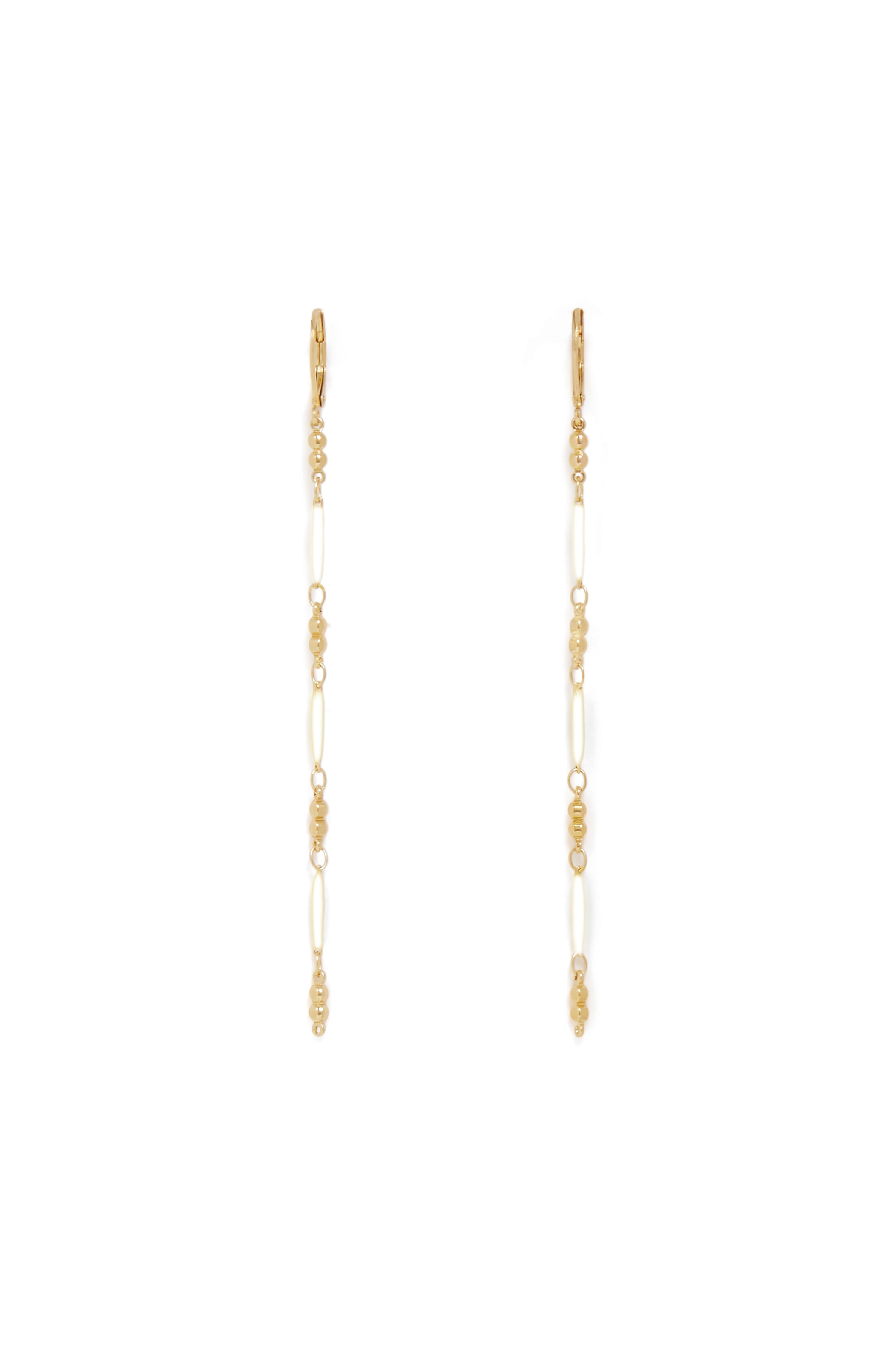 Boucles D'Oreilles Moreno Ecru