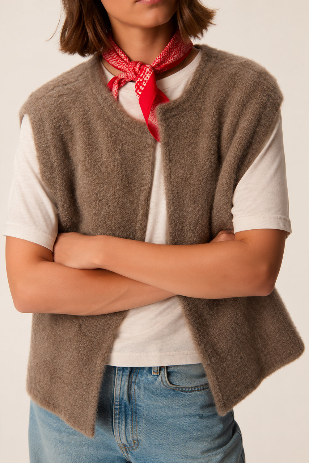 Gilet Achille Loup