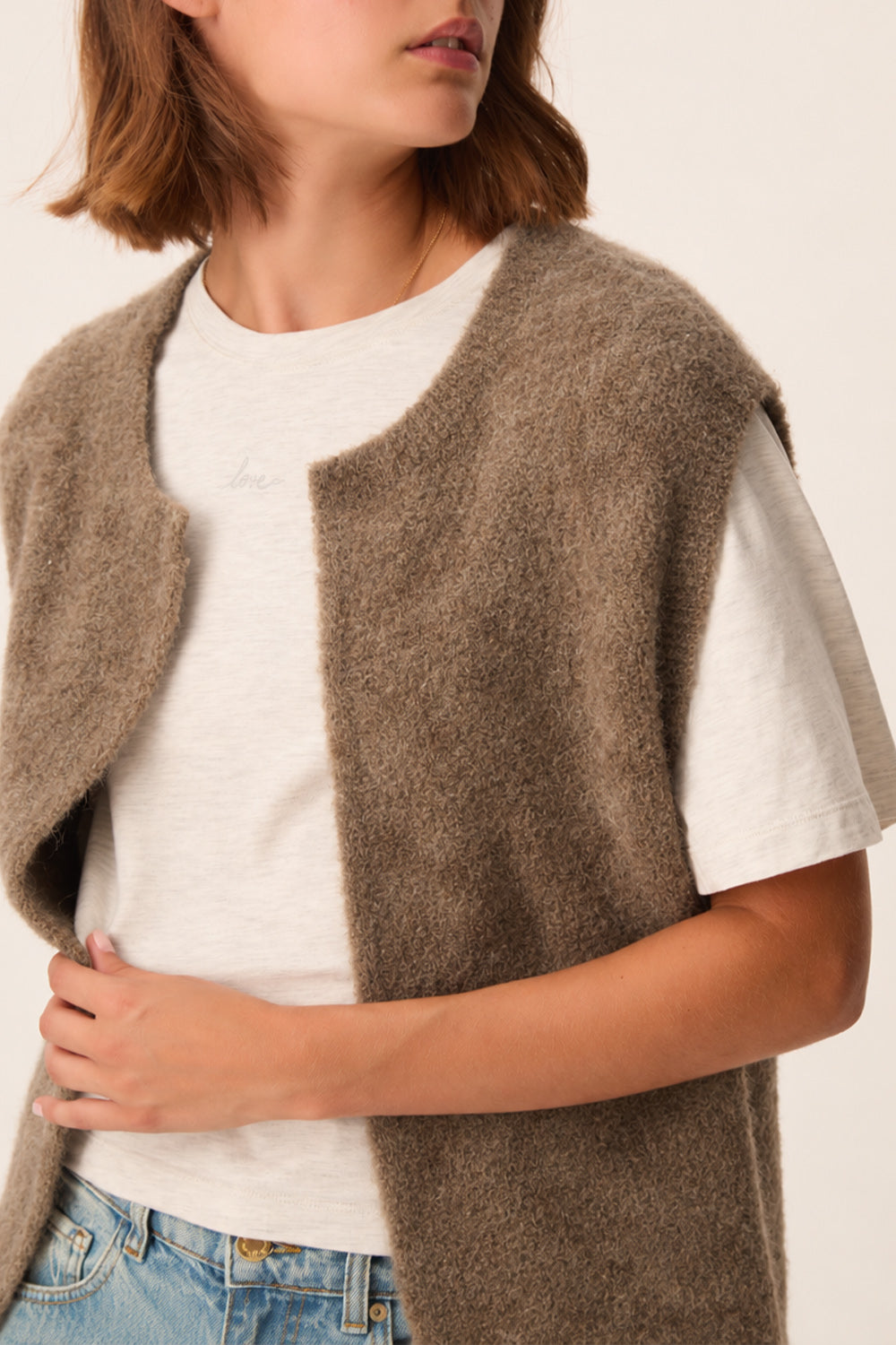 Gilet Achille Loup
