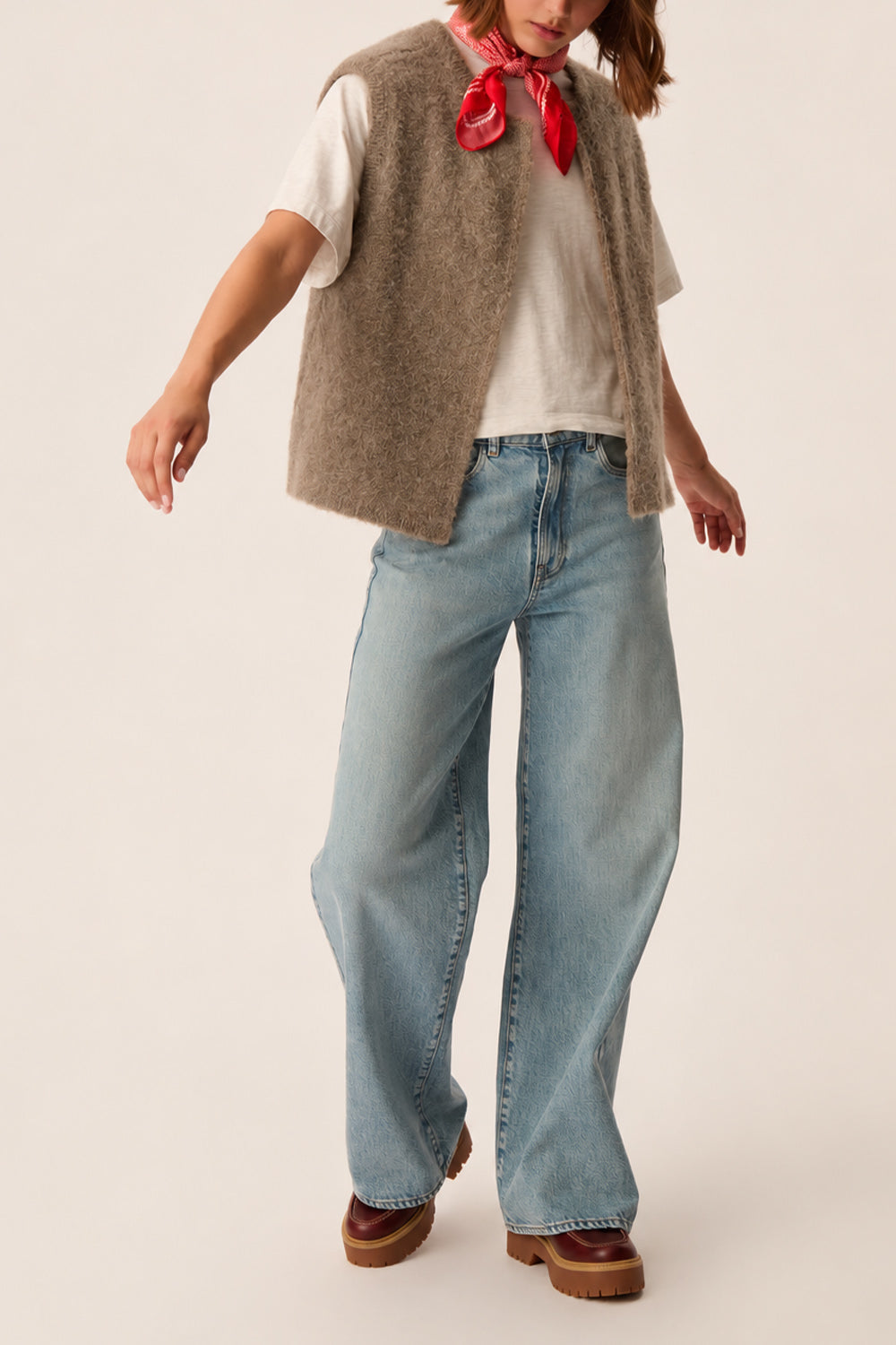 Gilet Achille Loup