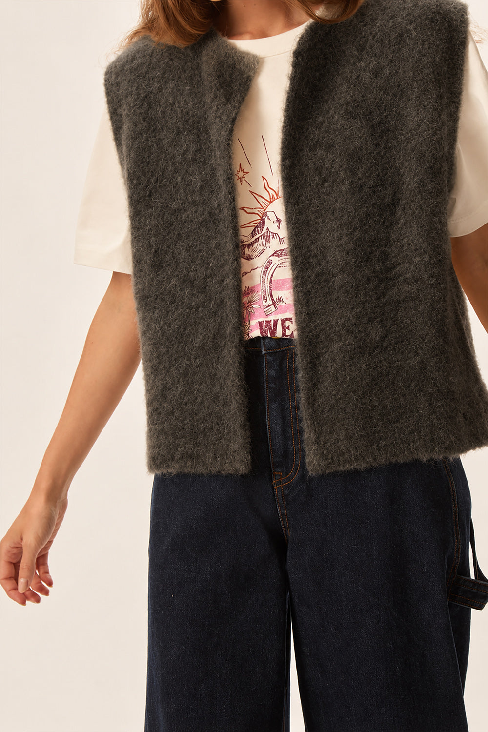 Gilet Achille Anthracite