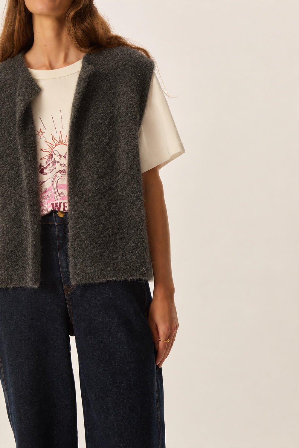 Gilet Achille Anthracite