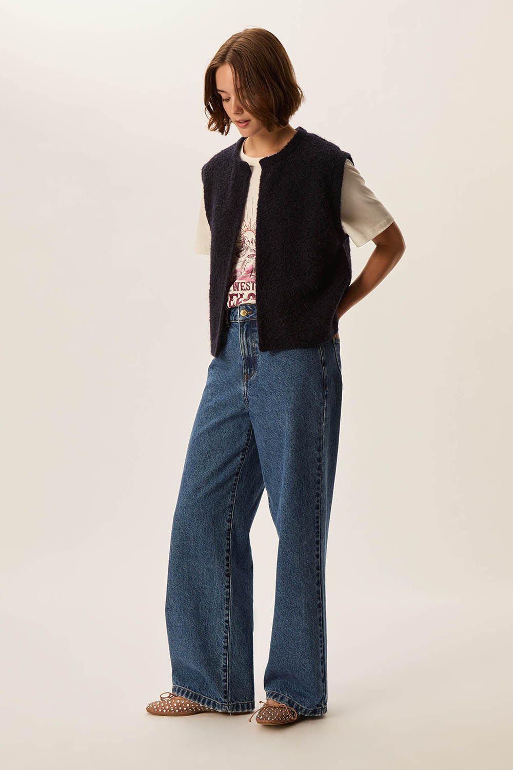 Gilet Achille Marine