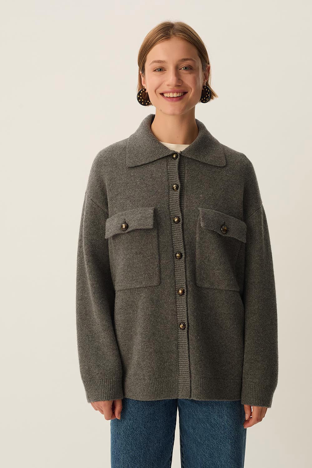 Cardigan Dorette Anthracite