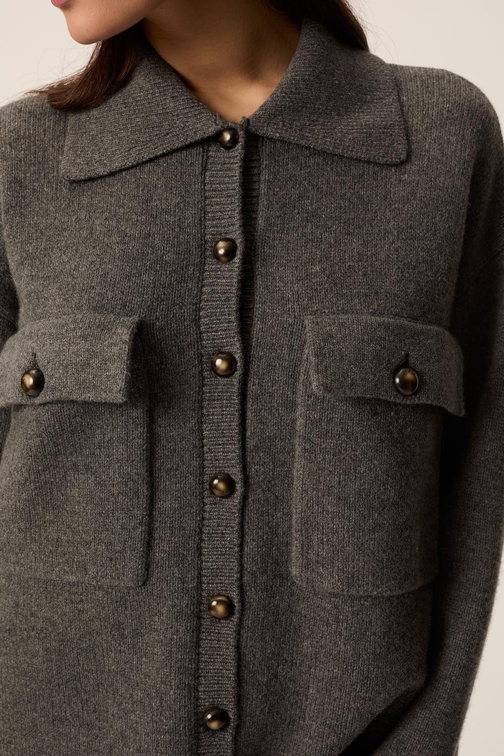 Cardigan Dorette Anthracite