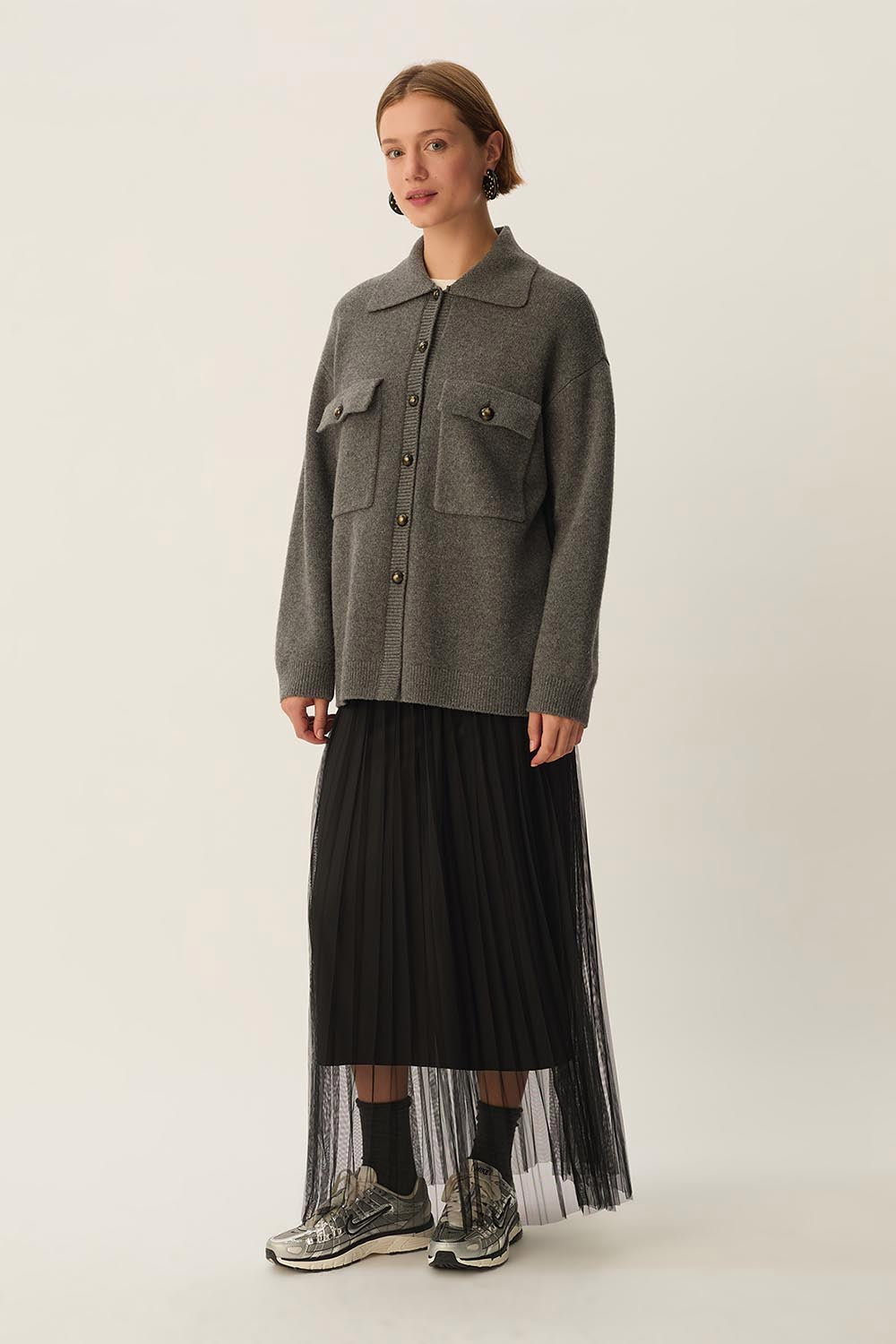 Cardigan Dorette Anthracite