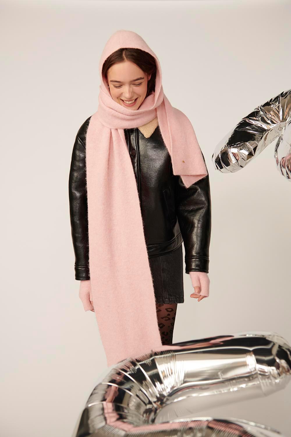 Echarpe Audine Poudre