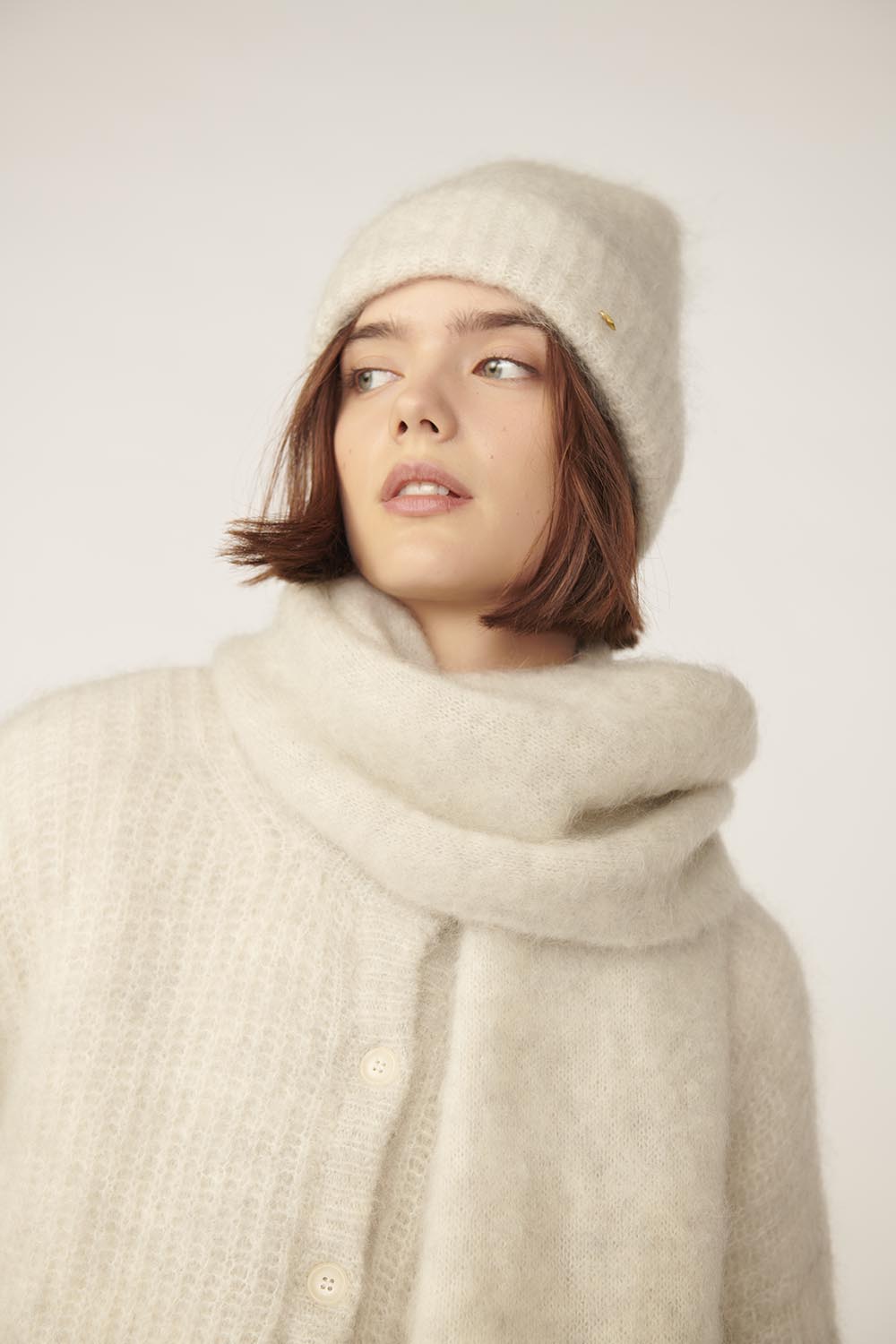 Scarf Alouette Gris Chine