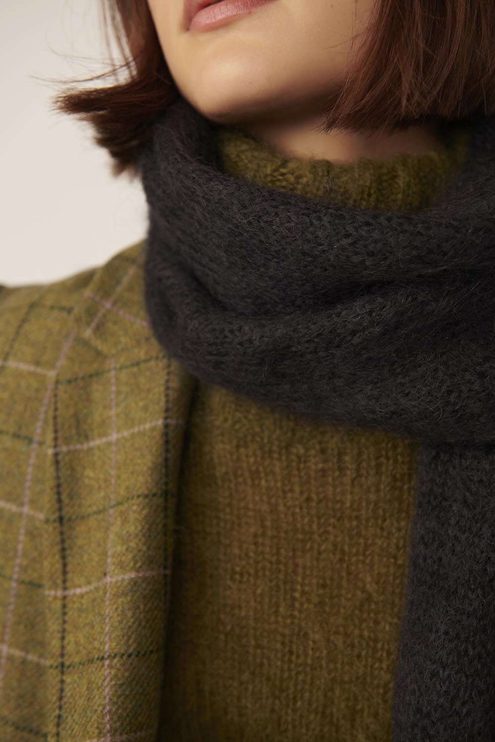 Scarf Charlette Ardoise