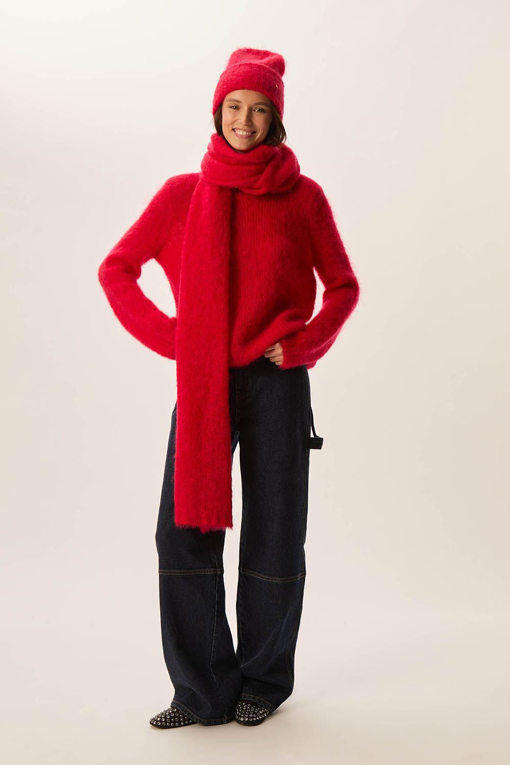 Scarf Charlette Carmin