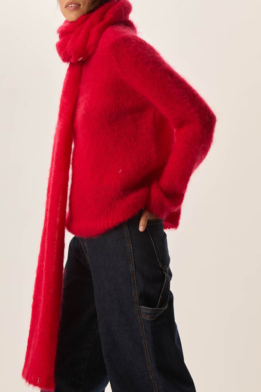 Scarf Charlette Carmin