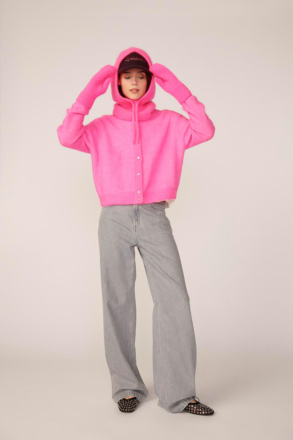 Cagoule Calissa Rose Fluo