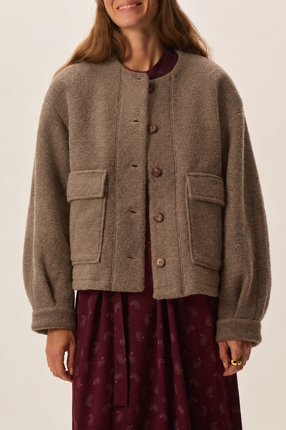 Veste Maille Isadora Loup