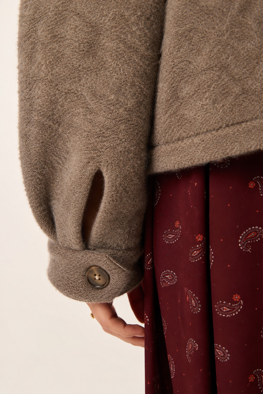 Veste Maille Isadora Loup