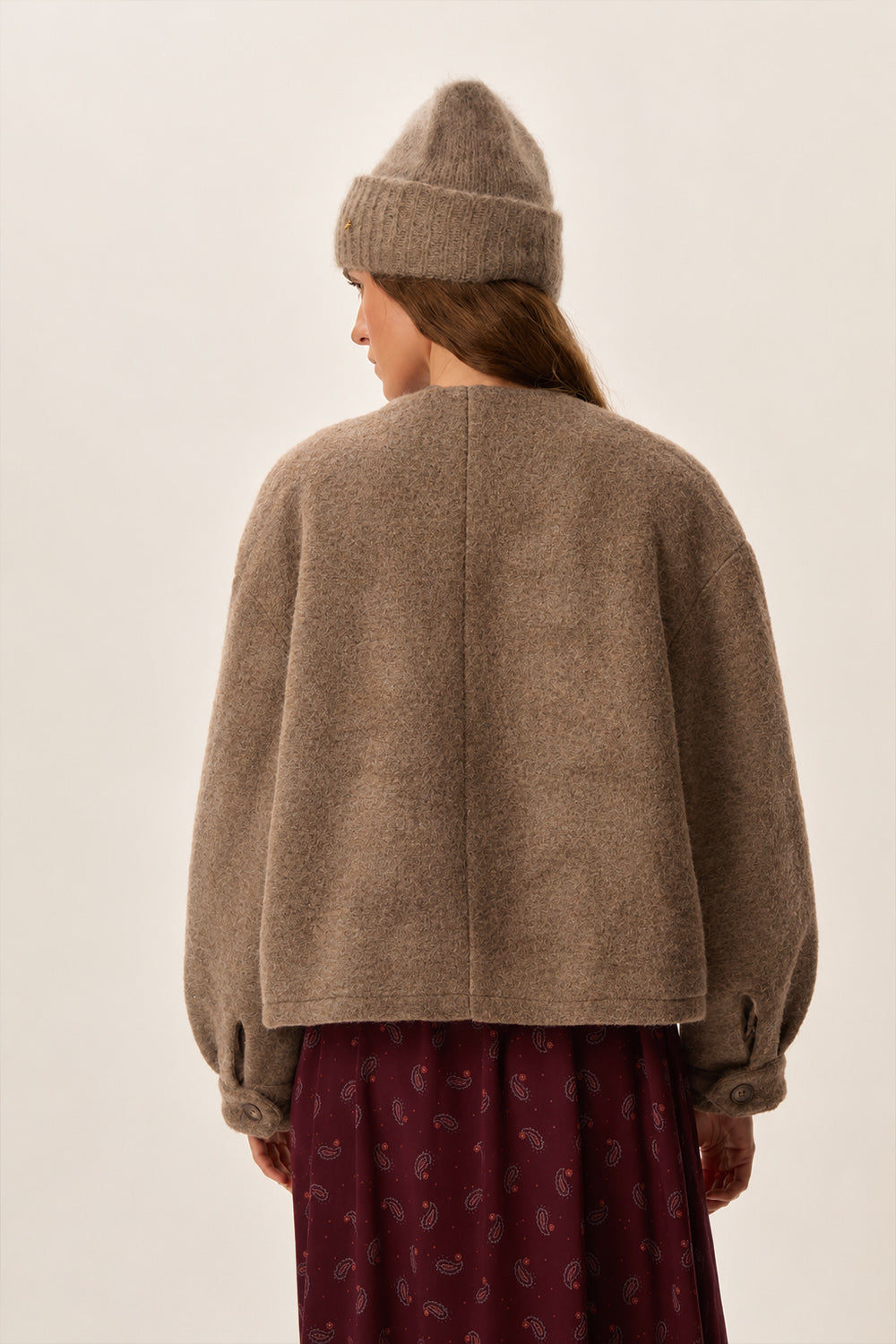 Veste Maille Isadora Loup
