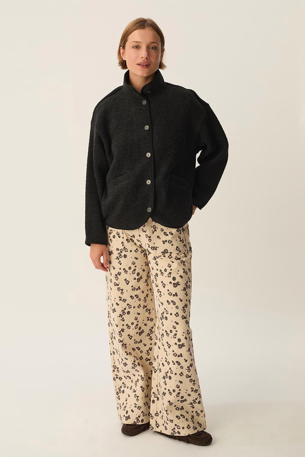 Veste maille Zlavina Anthracite