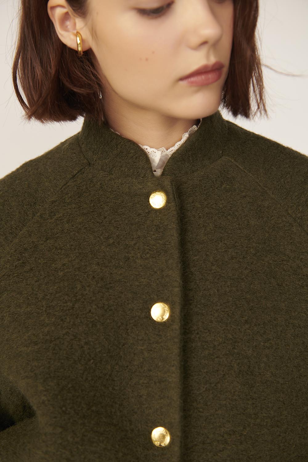 Knitted jacket Hildou Pickle