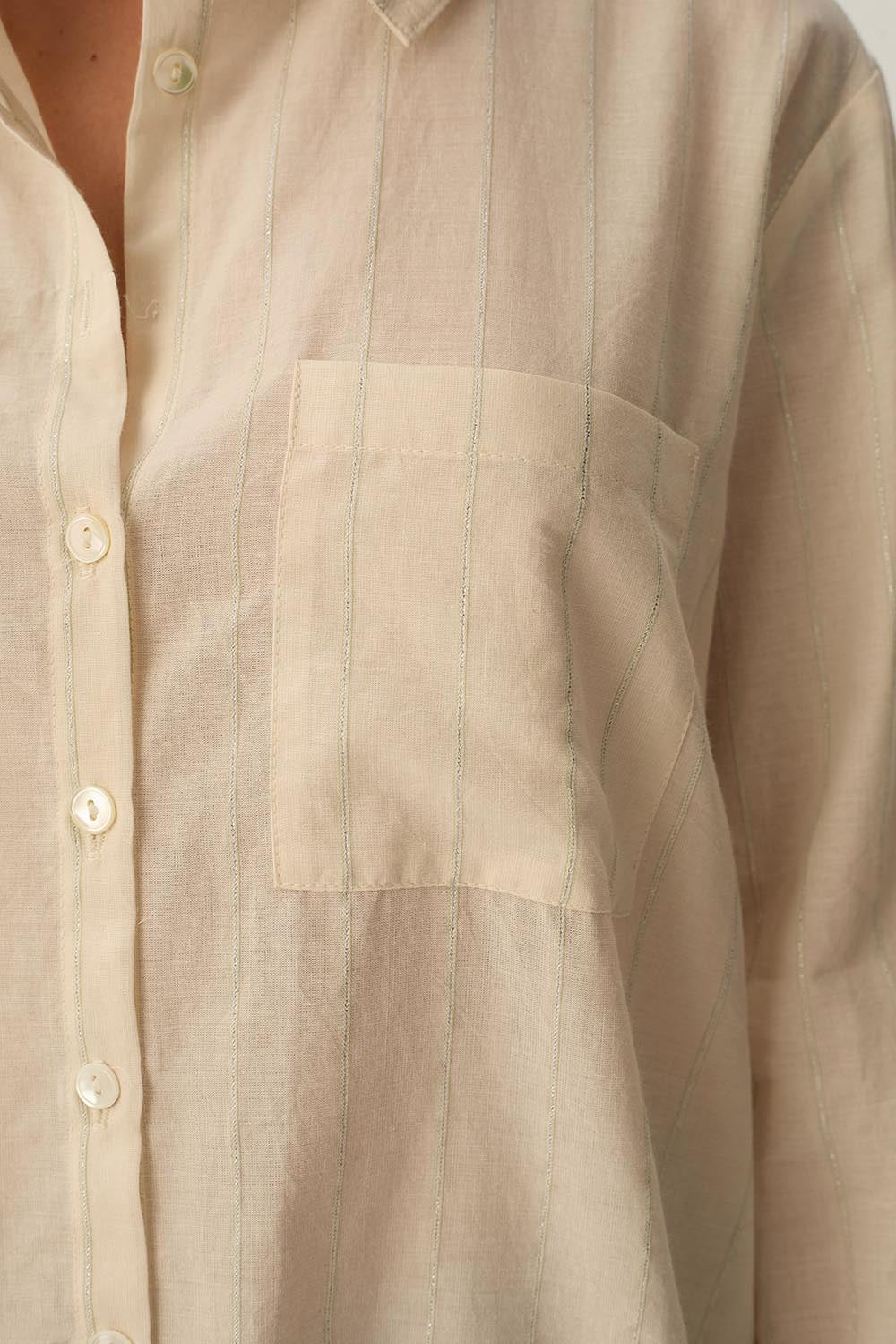 Shirt Tinette Louisiana Silver