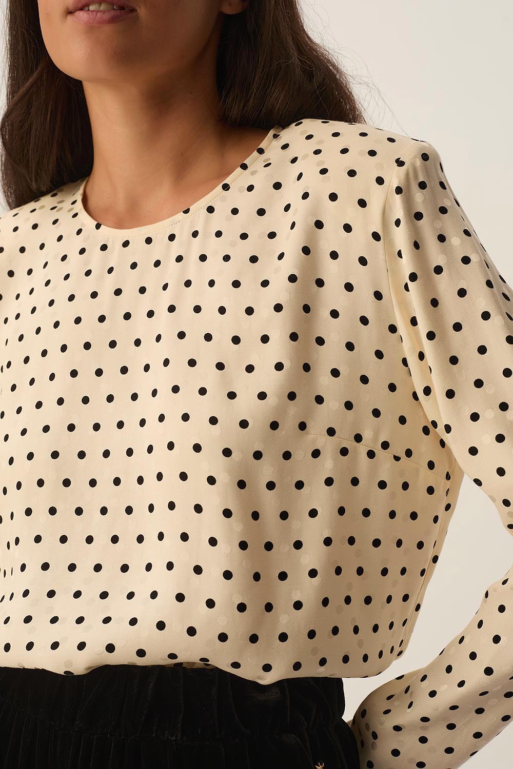 Top Yelena Pois Jacquard