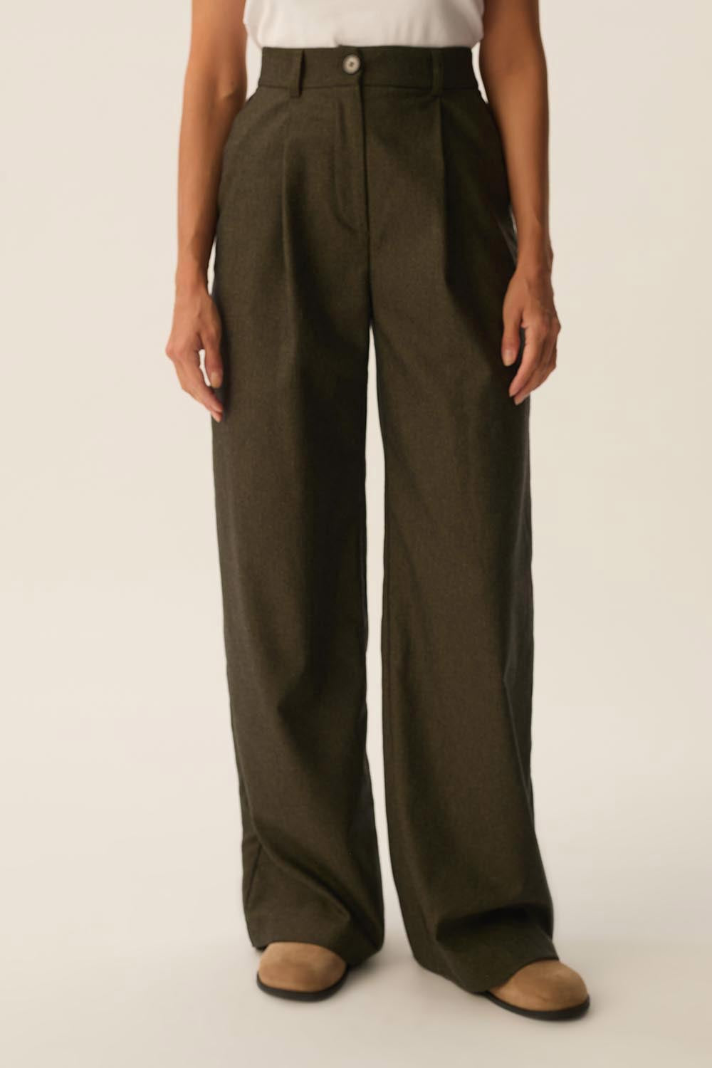 Trousers Siloe Kaki