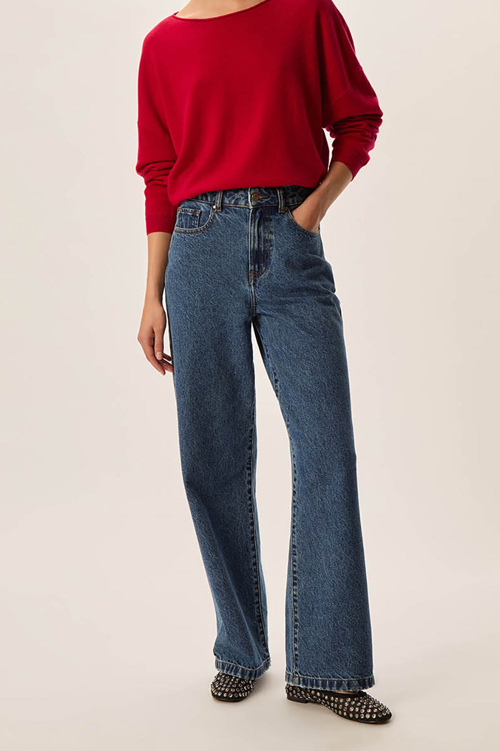 Jeans Louela Middle Blue