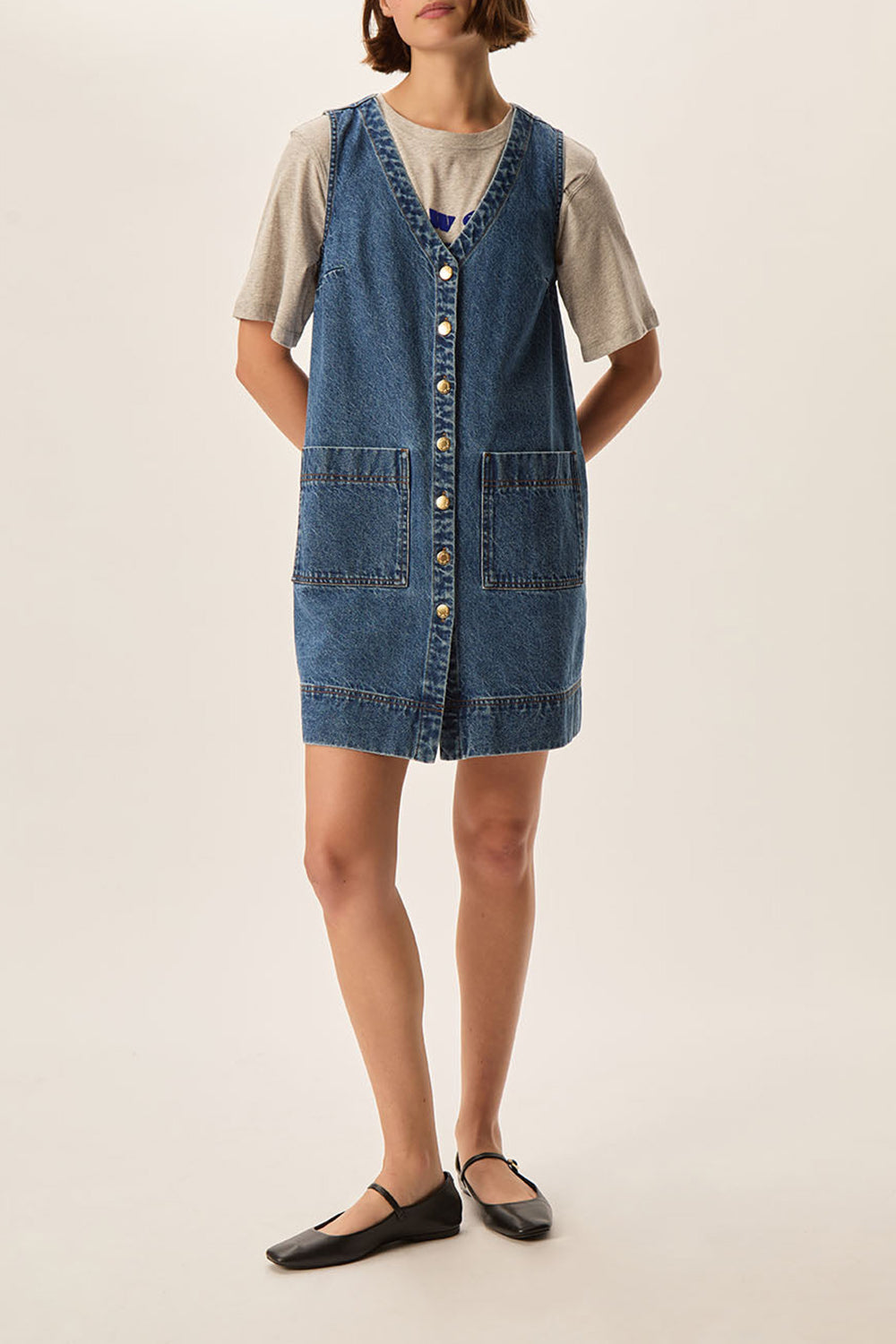 Robe Lenisya Middle Blue