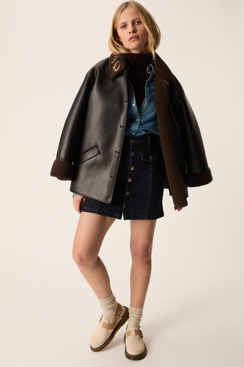 Manteau Yulia Coffee