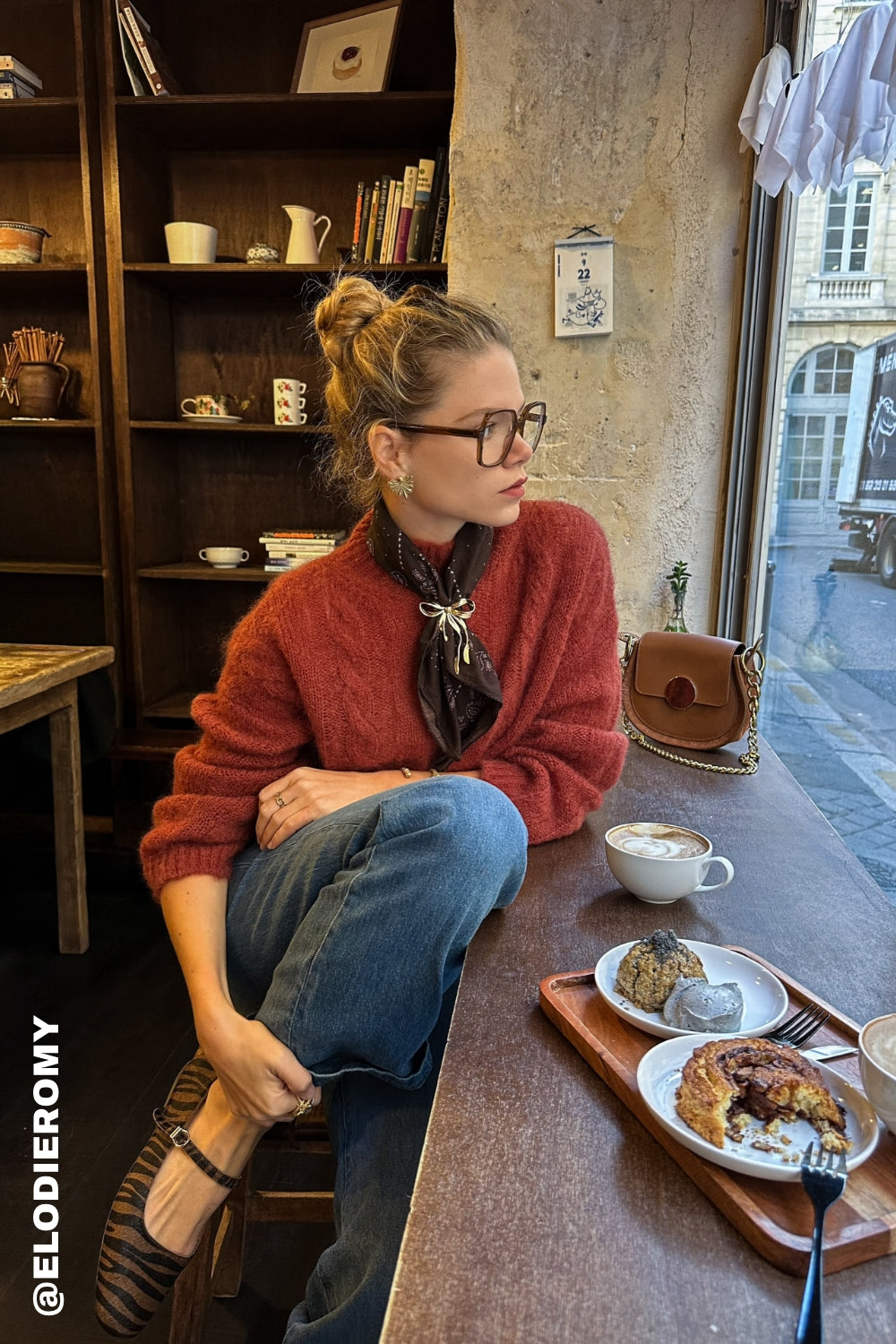 Ballerines Olive Tigrou