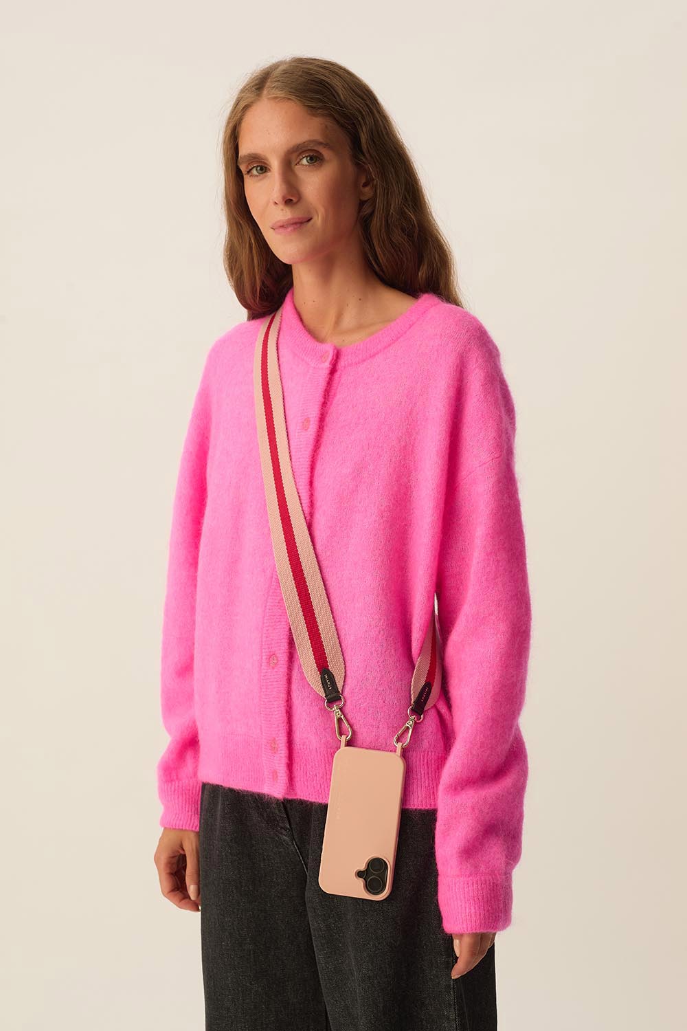 Sangle Olympe Rose / Rouge