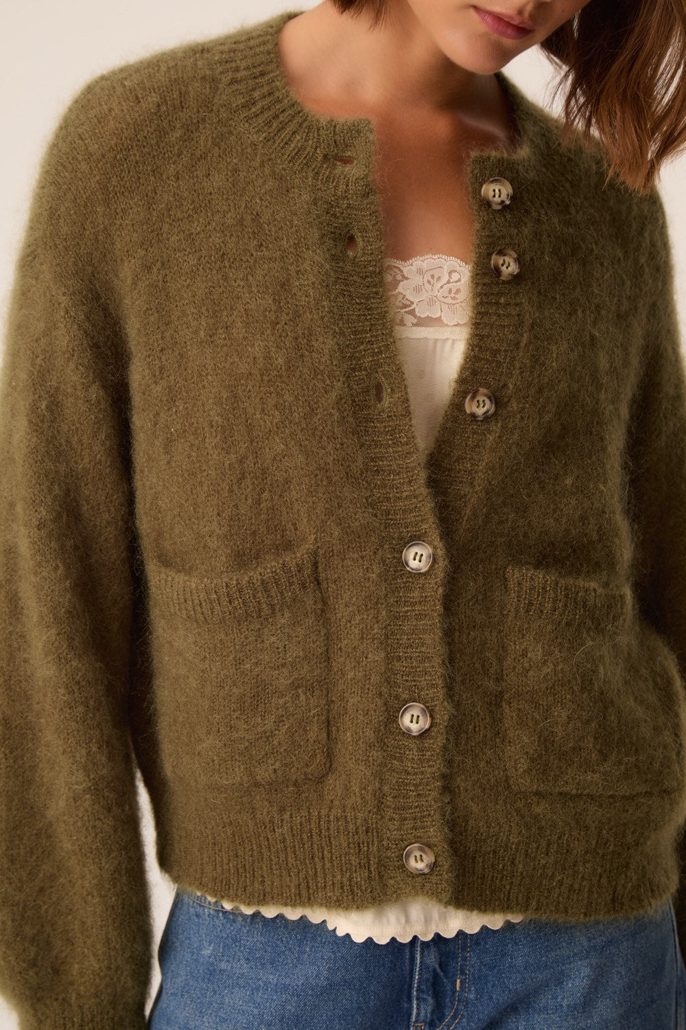 Gilet Aliocha Algue
