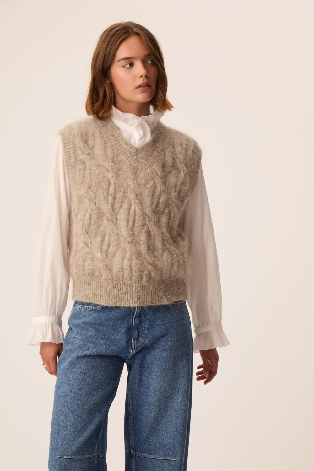 Sweater Almelie Pebble
