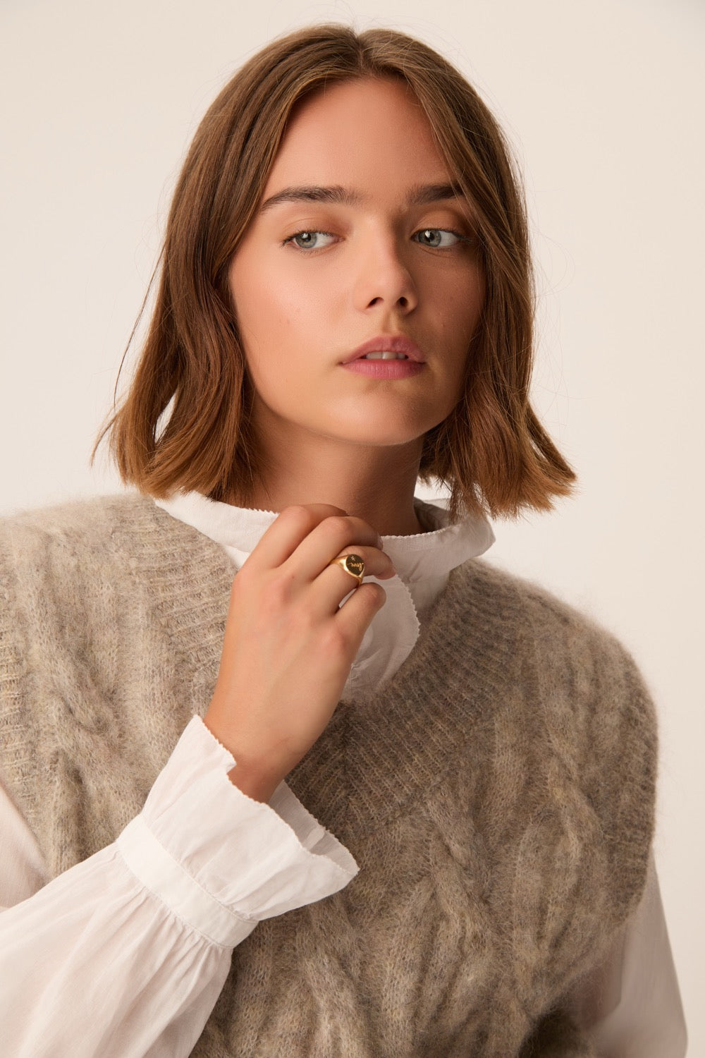 Sweater Almelie Pebble