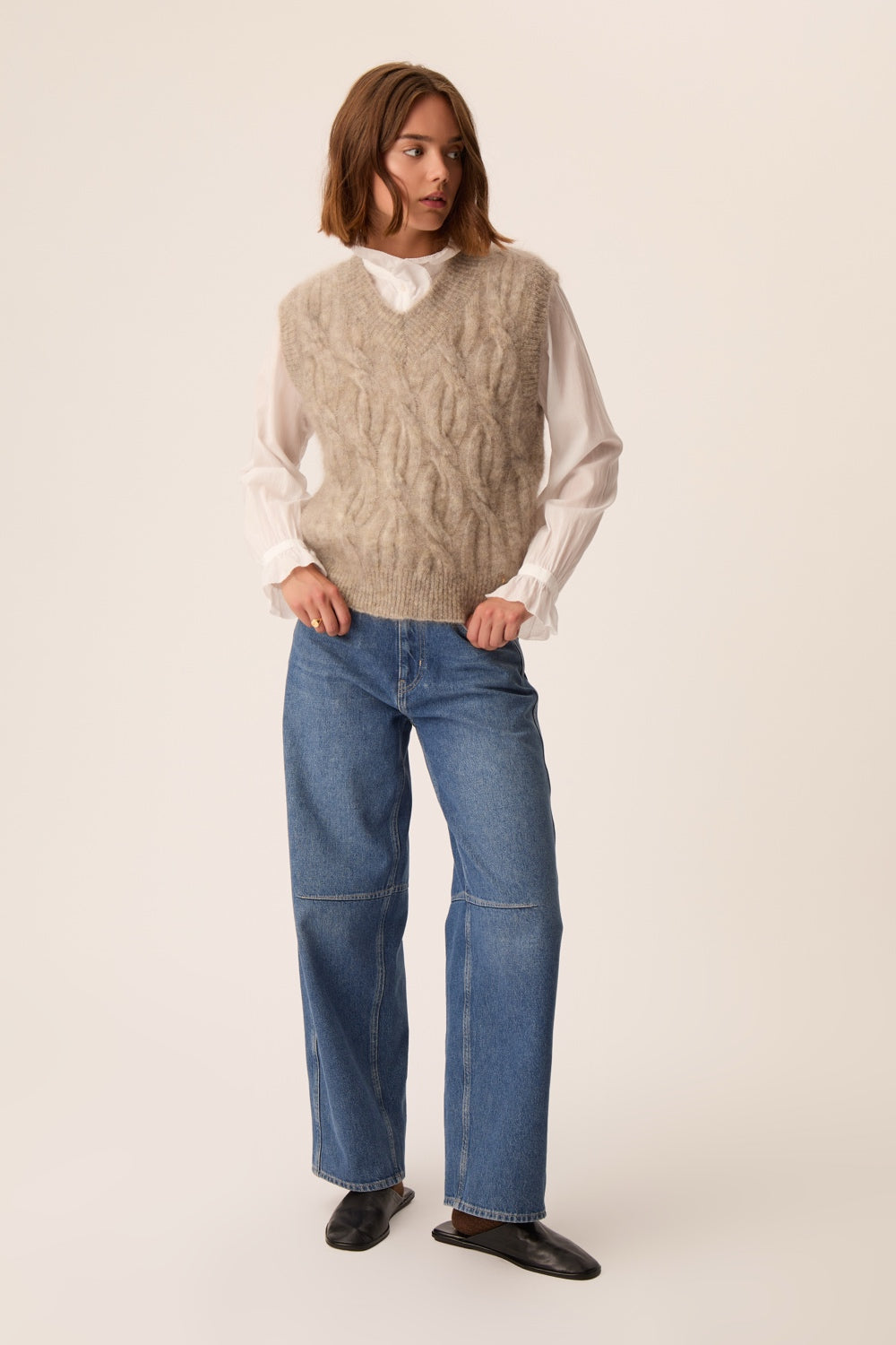 Sweater Almelie Pebble