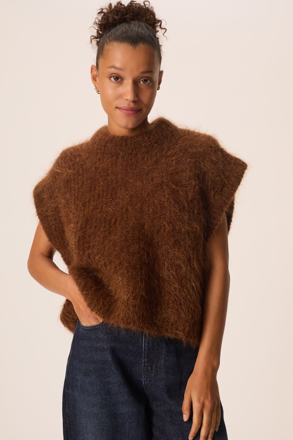 Sweater Alize Heather Cognac