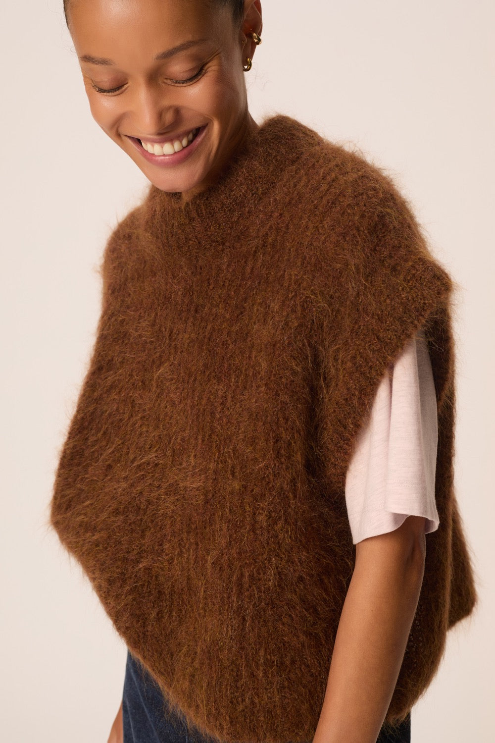 Sweater Alize Heather Cognac