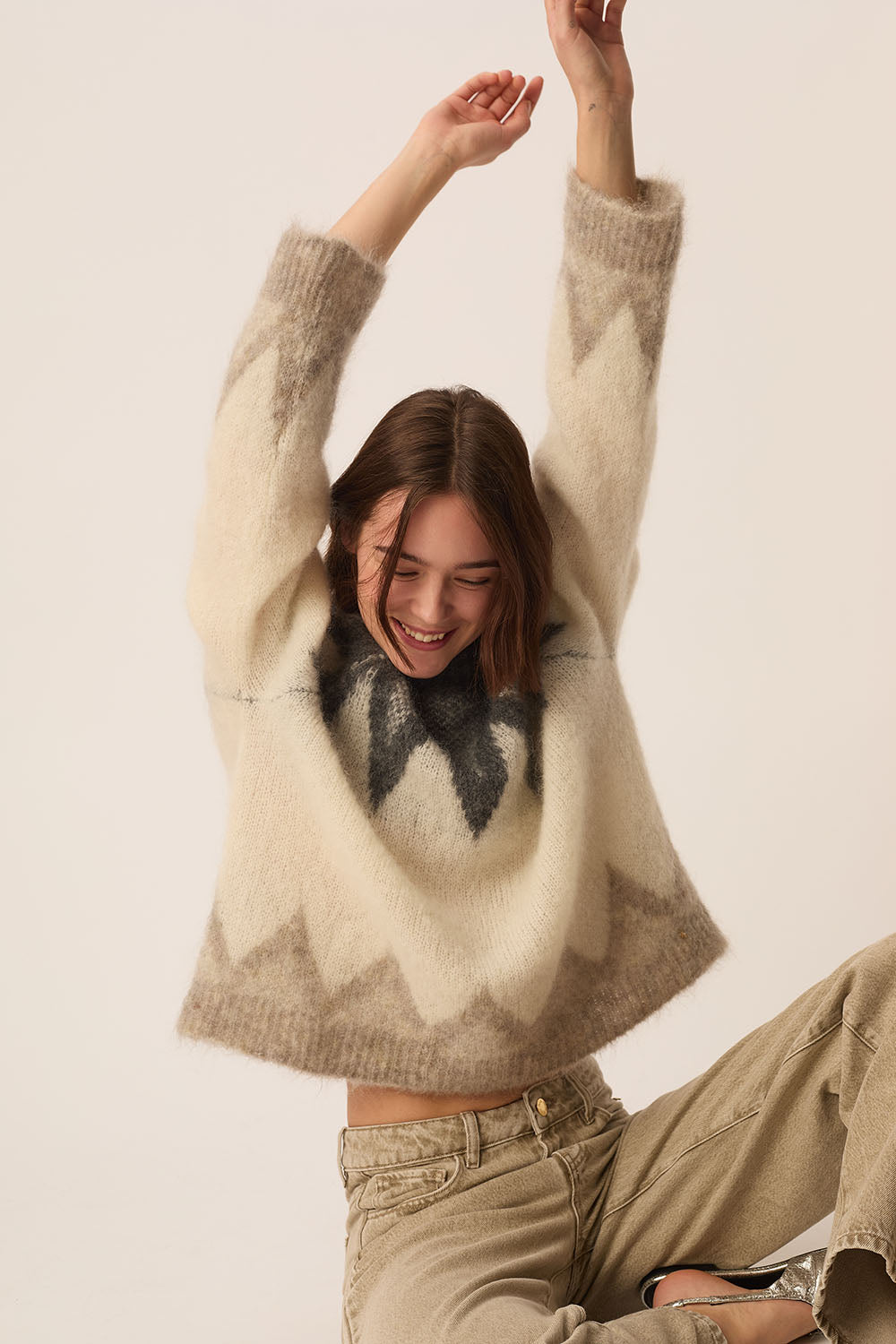 Pull Althea Jacquard Galet