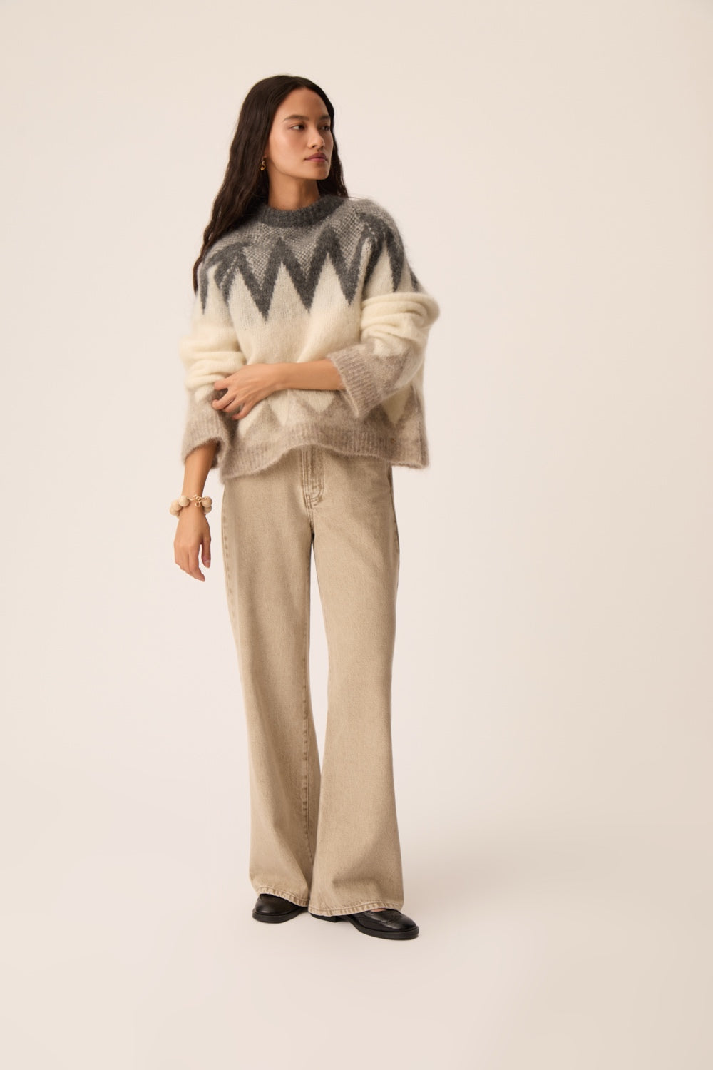 Pull Althea Jacquard Galet