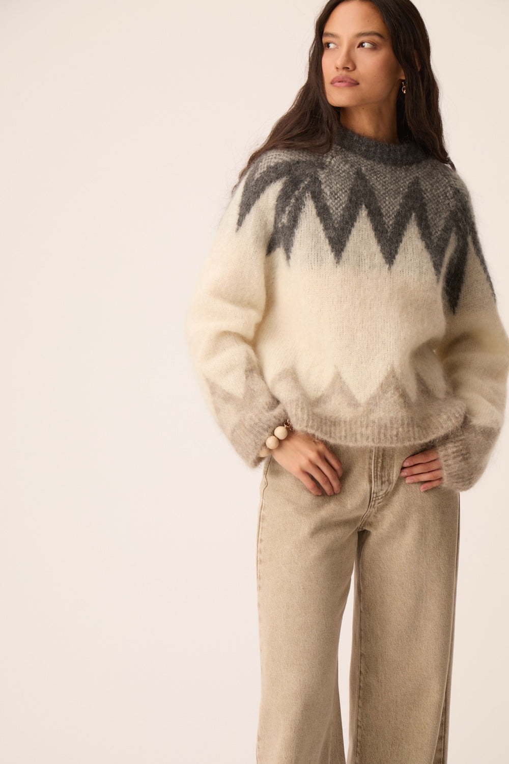Pull Althea Jacquard Galet