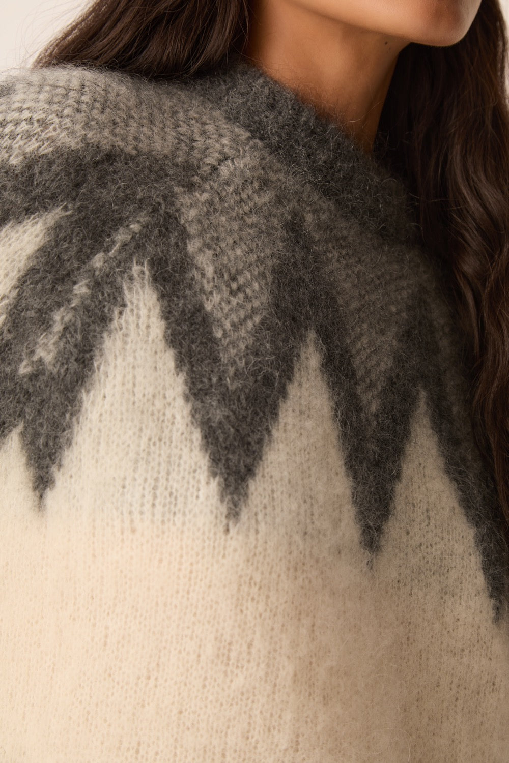 Pull Althea Jacquard Galet