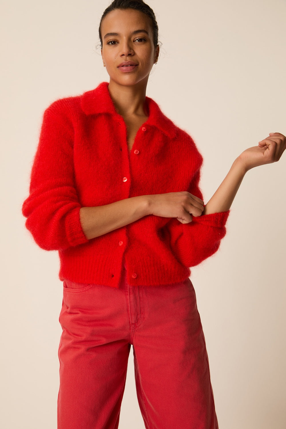 Cardigan Alpolo Red