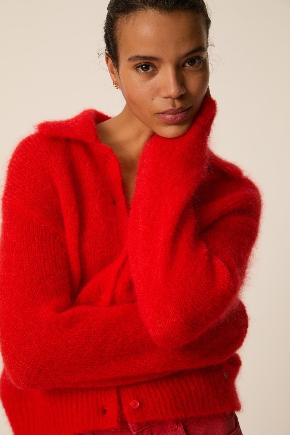 Cardigan Alpolo Red
