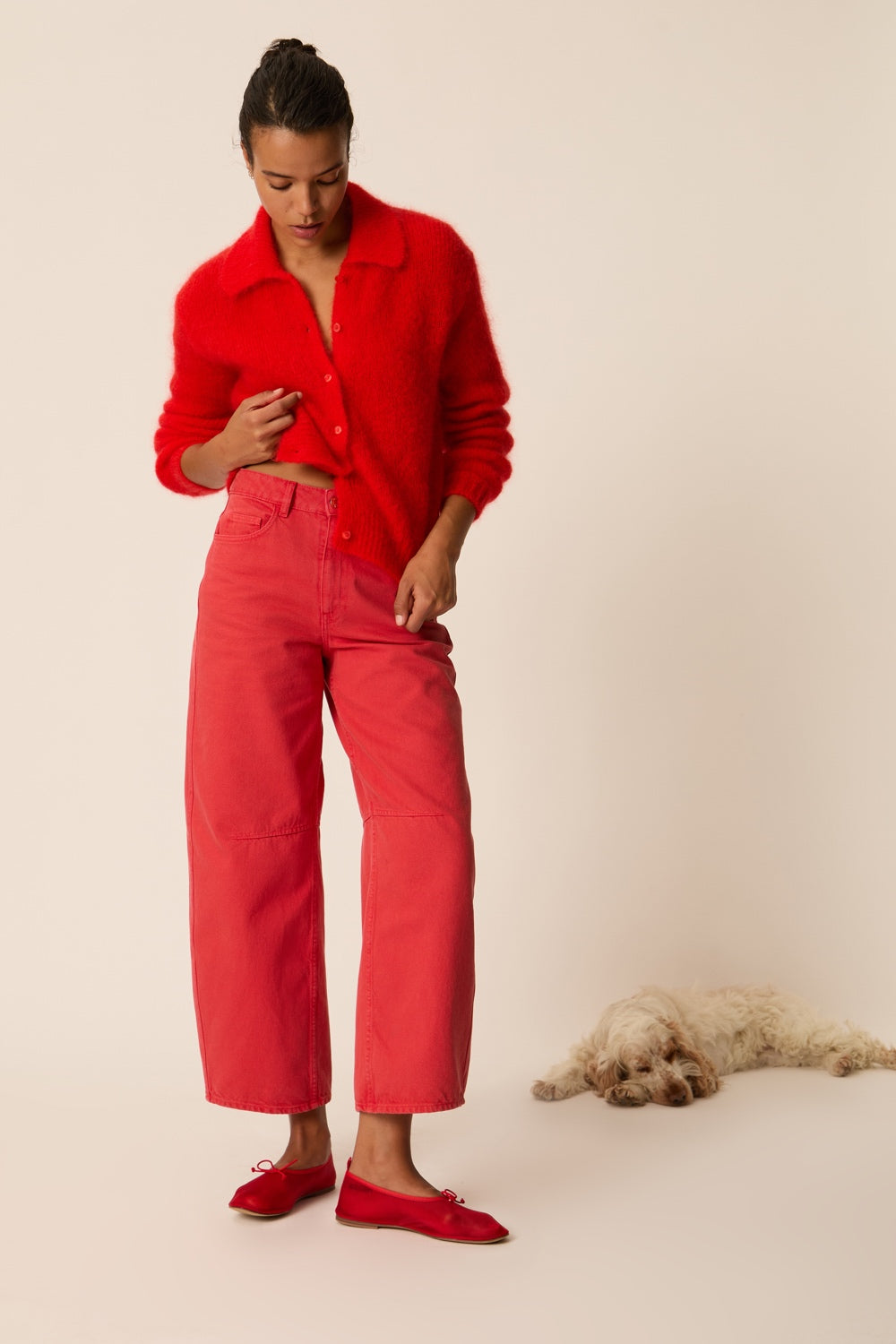 Cardigan Alpolo Red