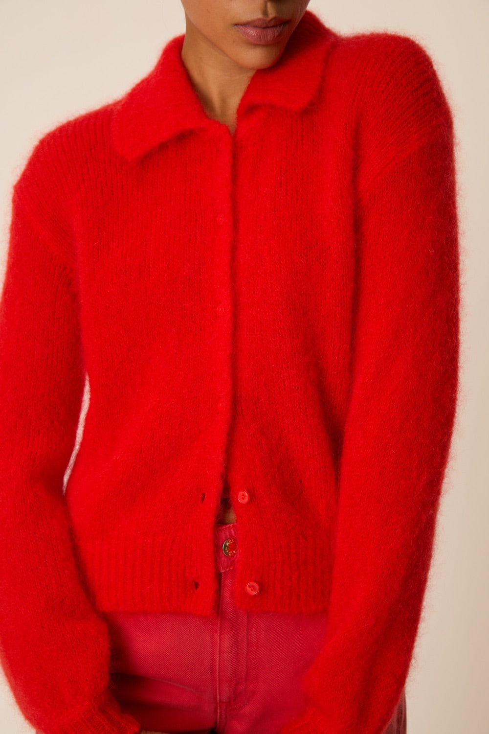 Cardigan Alpolo Rouge