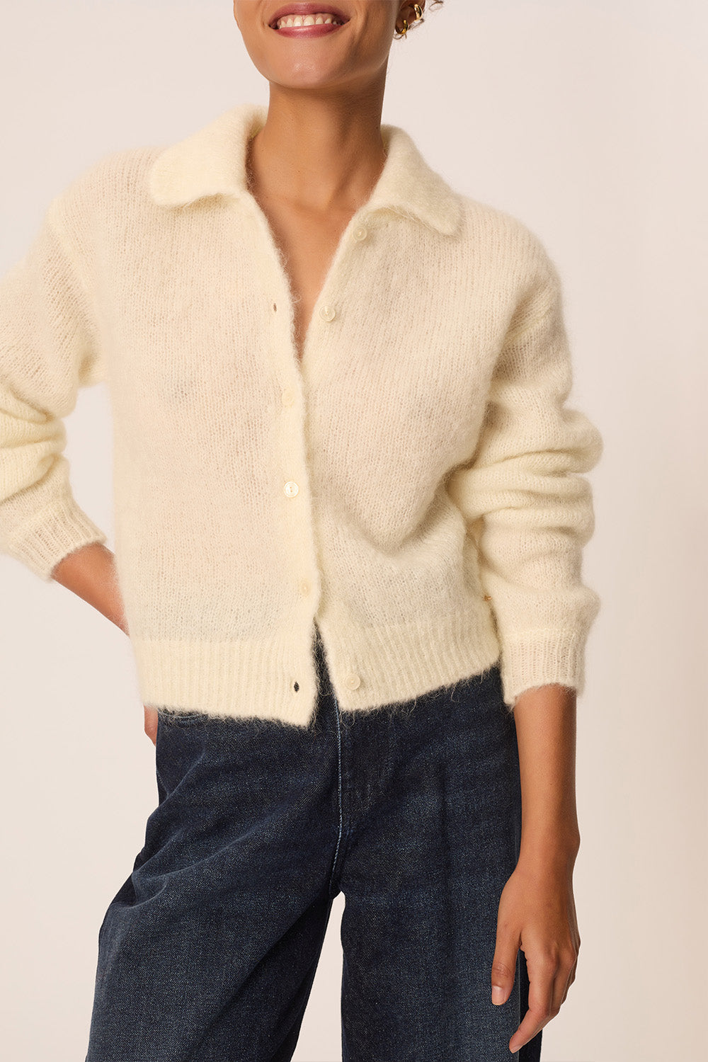 Cardigan Alpolo Creme