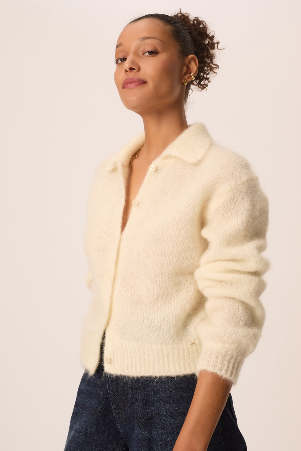 Cardigan Alpolo Creme