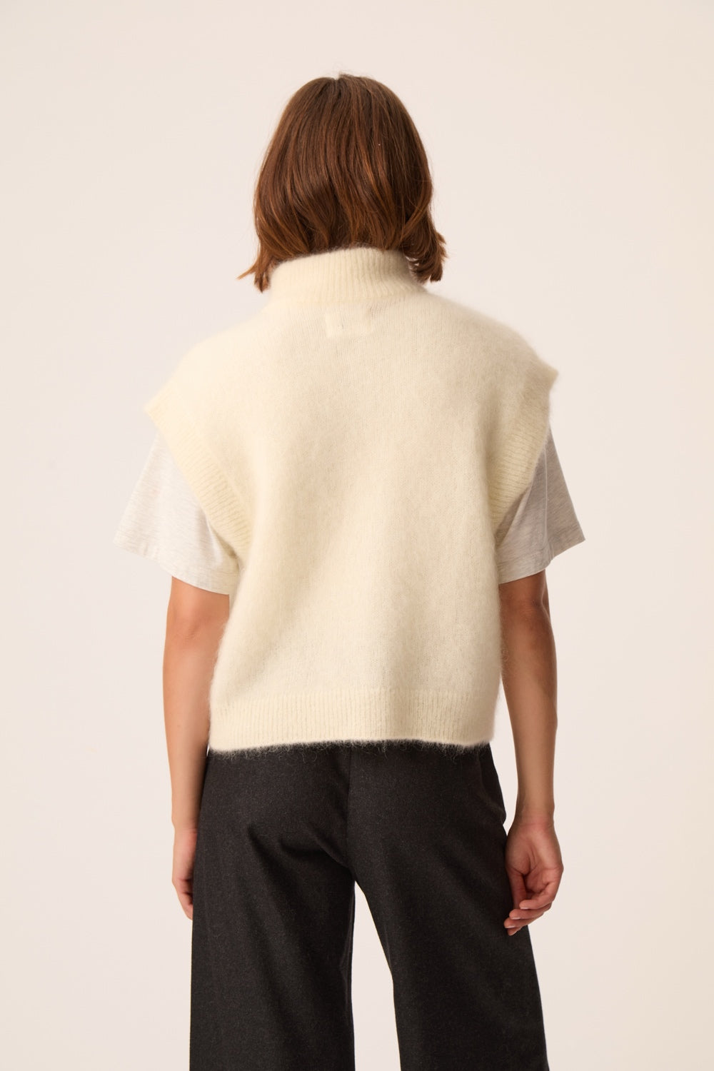 Cardigan Alibou Creme