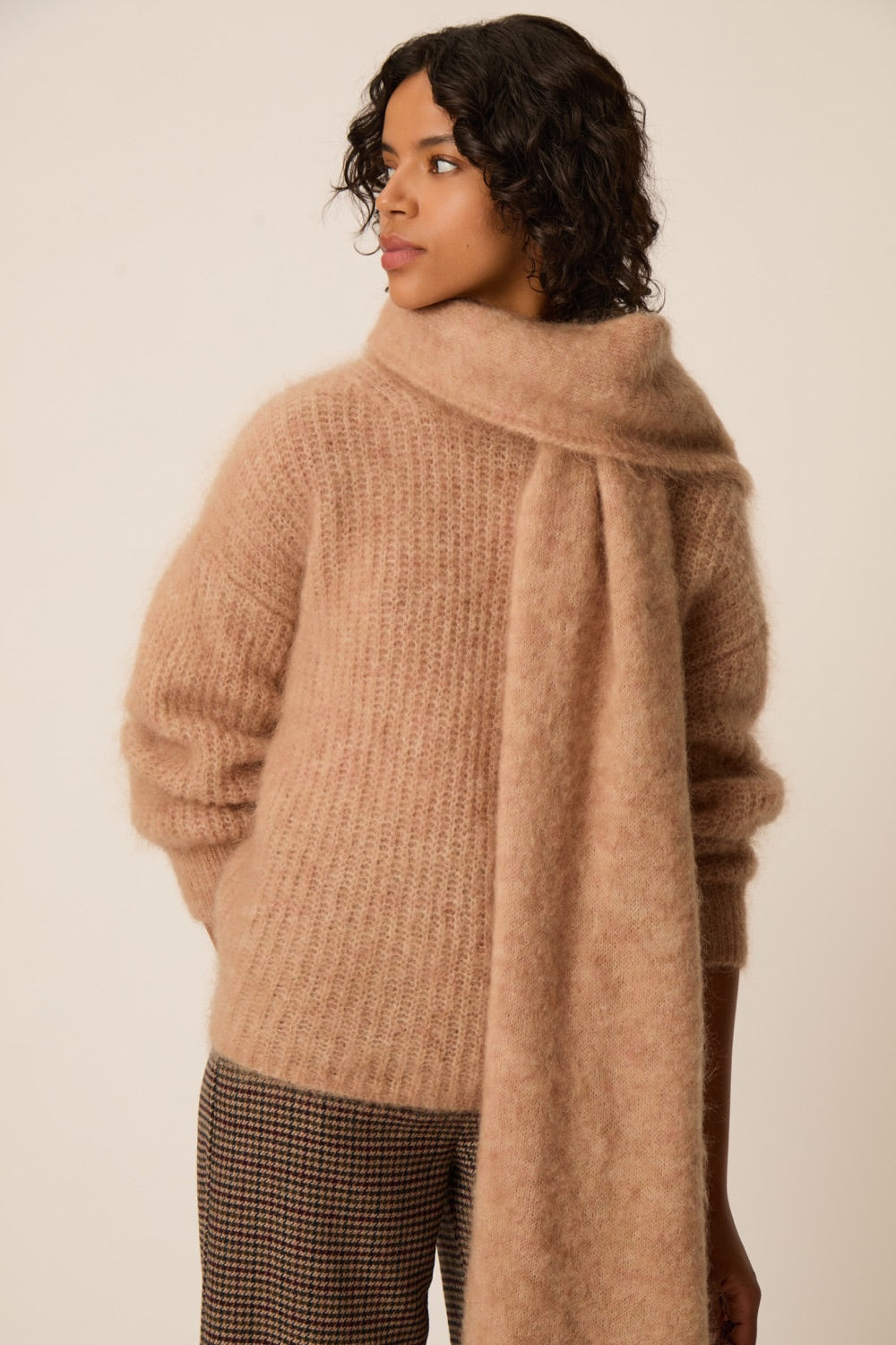 Echarpe Alouette Blush Chine