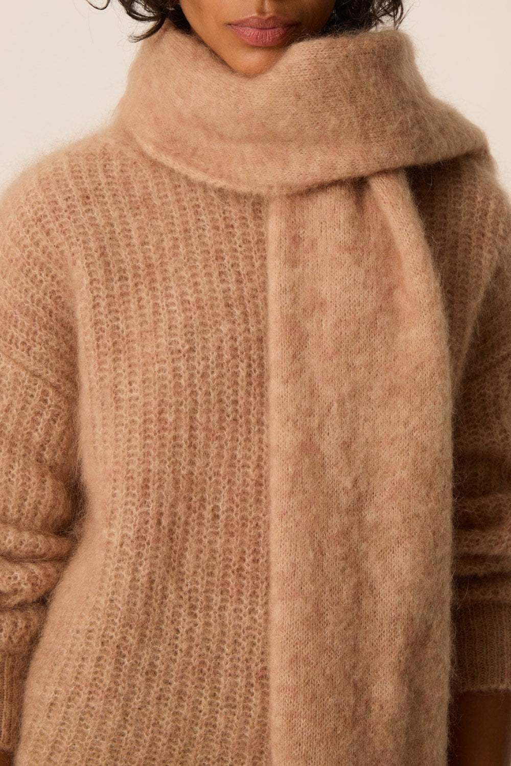 Echarpe Alouette Blush Chine