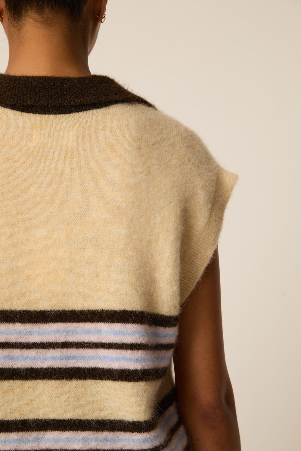 Sweater Berni Vanille Teddy Brown
