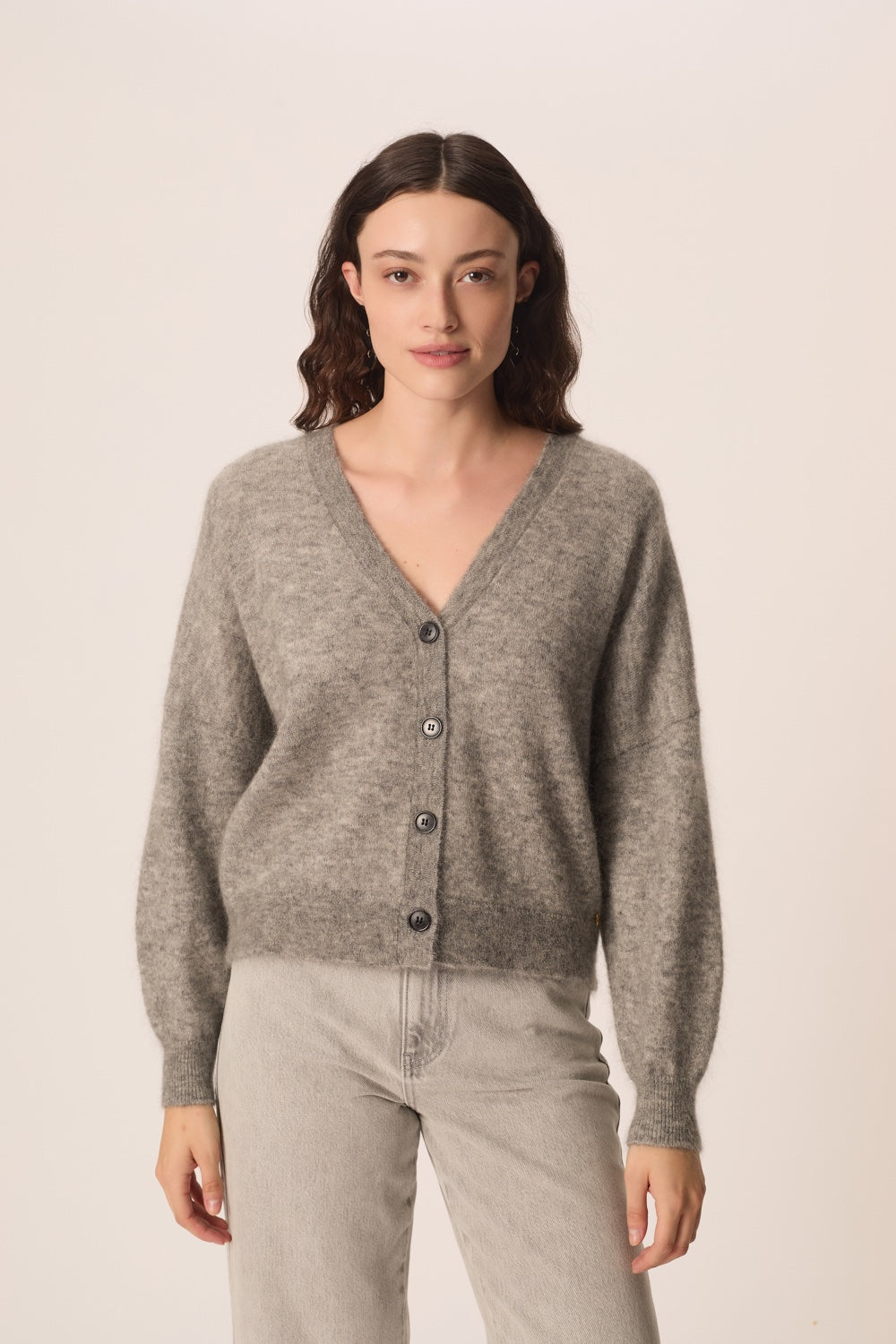Cardigan Diana Medium Grey